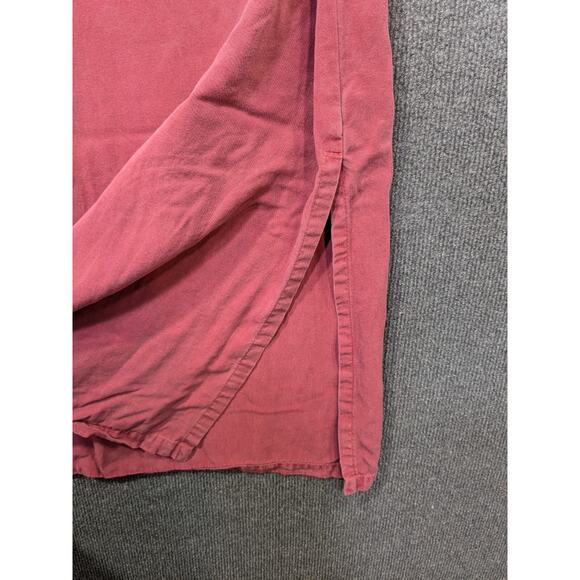 Focus USA Maxi Tank Dress Womens Large Slit Flowy Feminine Soft Dusty Dainty - Picture 3 of 13